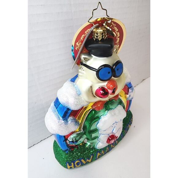 Christopher Radko The Tootsie Pop Test Glass Christmas Ornament BRAND NEW - Picture 5 of 13